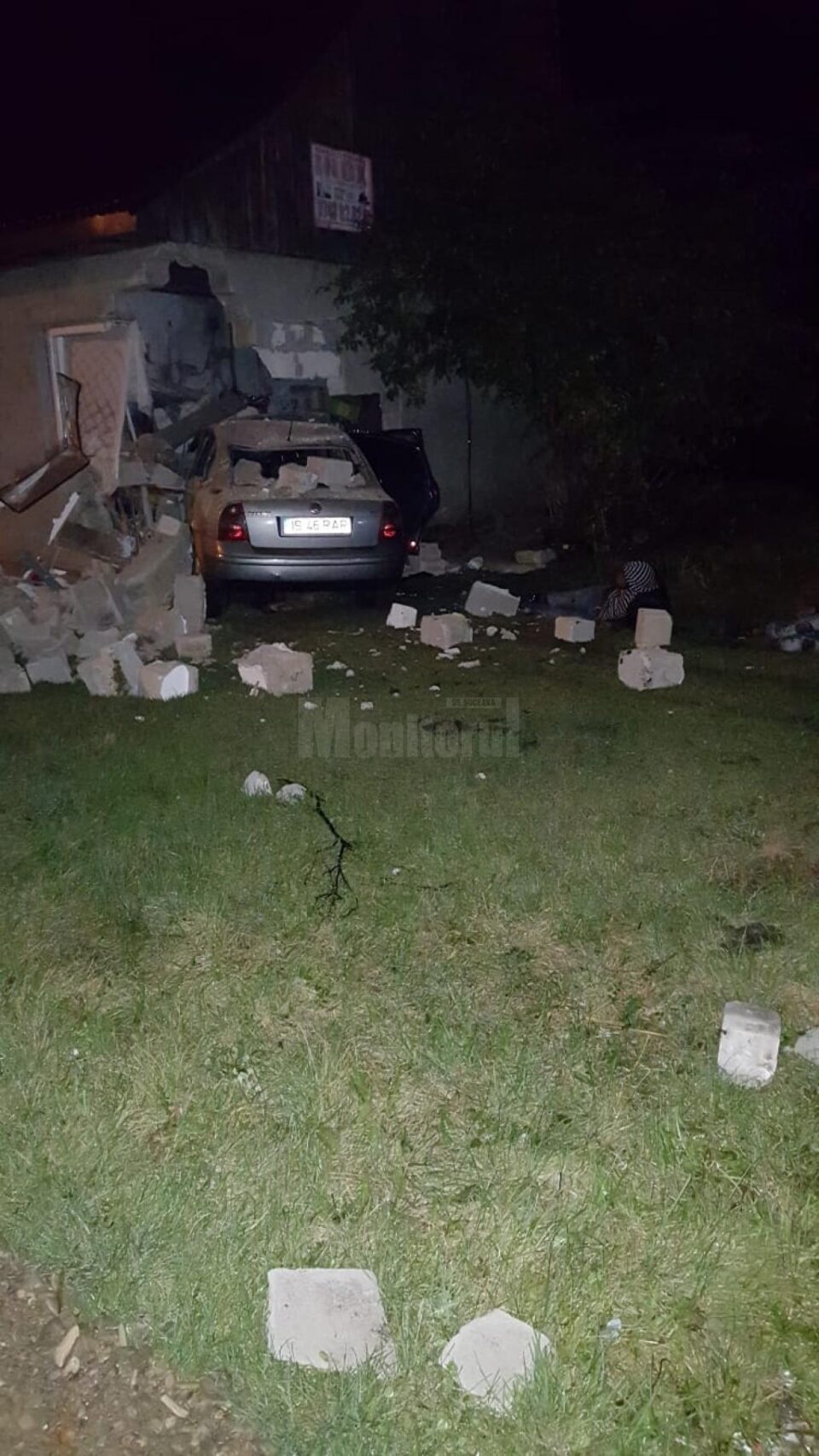Mașina implicată în accidentul de la Marginea