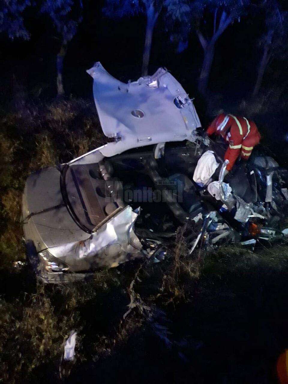 Accidentul de la Stroiești a fost deosebit de violent