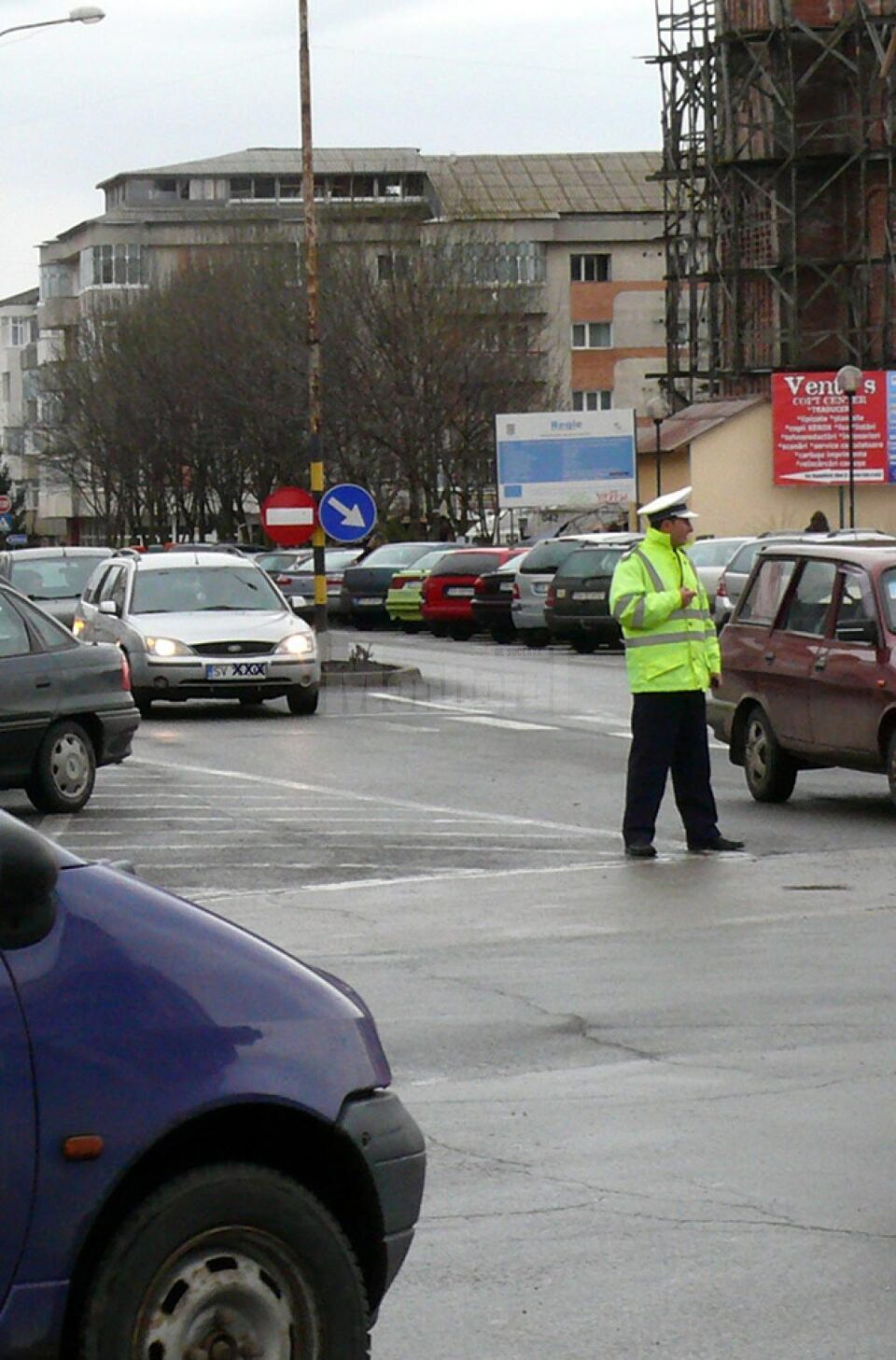 Intersecția în care a avut loc accidentul