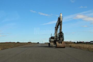 Au fost aduse primele utilaje pe tronsoanele nefinalizate ale șoselei de centură a Sucevei