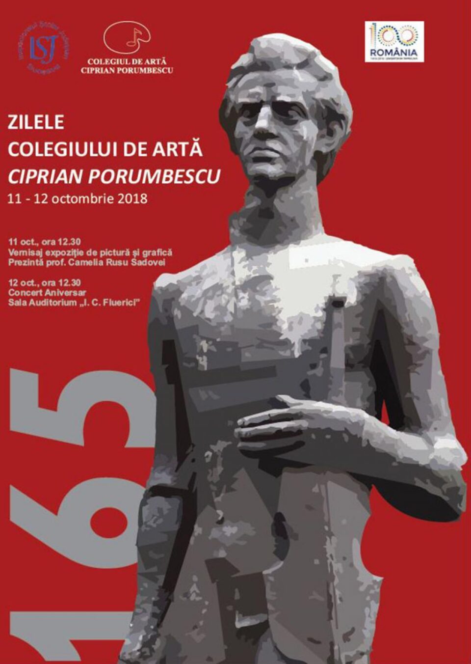 Colegiul de Artă ”Ciprian Porumbescu” sărbătorește 165 de ani de la nașterea marelui compozitor