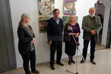 28 de tablouri pictate de 14 artiști plastici din trei țări, pe simezele Muzeului de Istorie