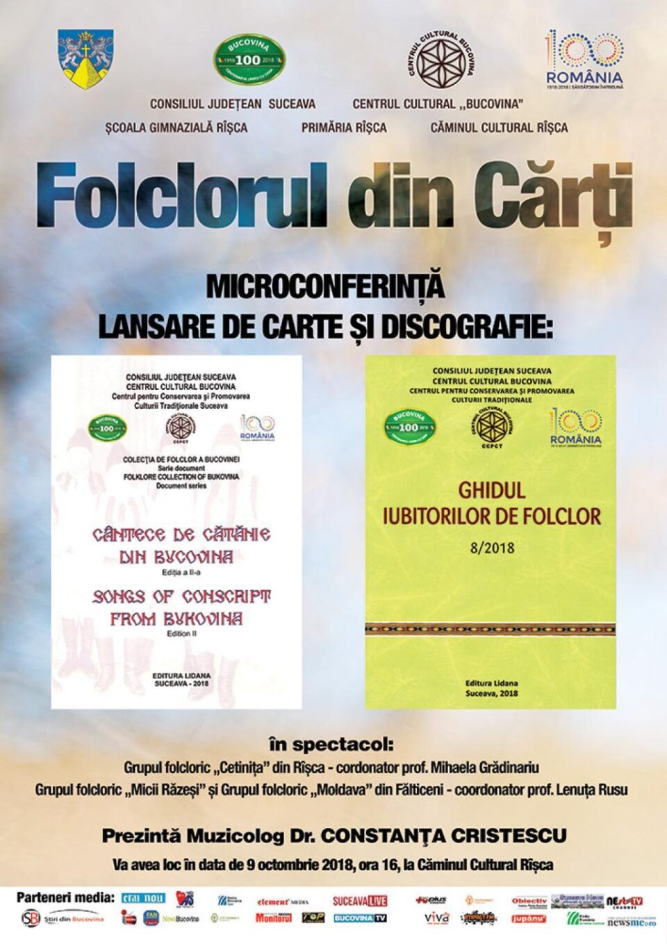 „Folclorul din cărți”, ediția a II-a, la Râșca