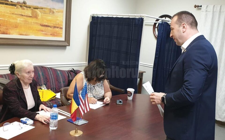 Viceprimarul Sucevei, Lucian Harșovschi, a votat din Statele Unite ale Americii 2
