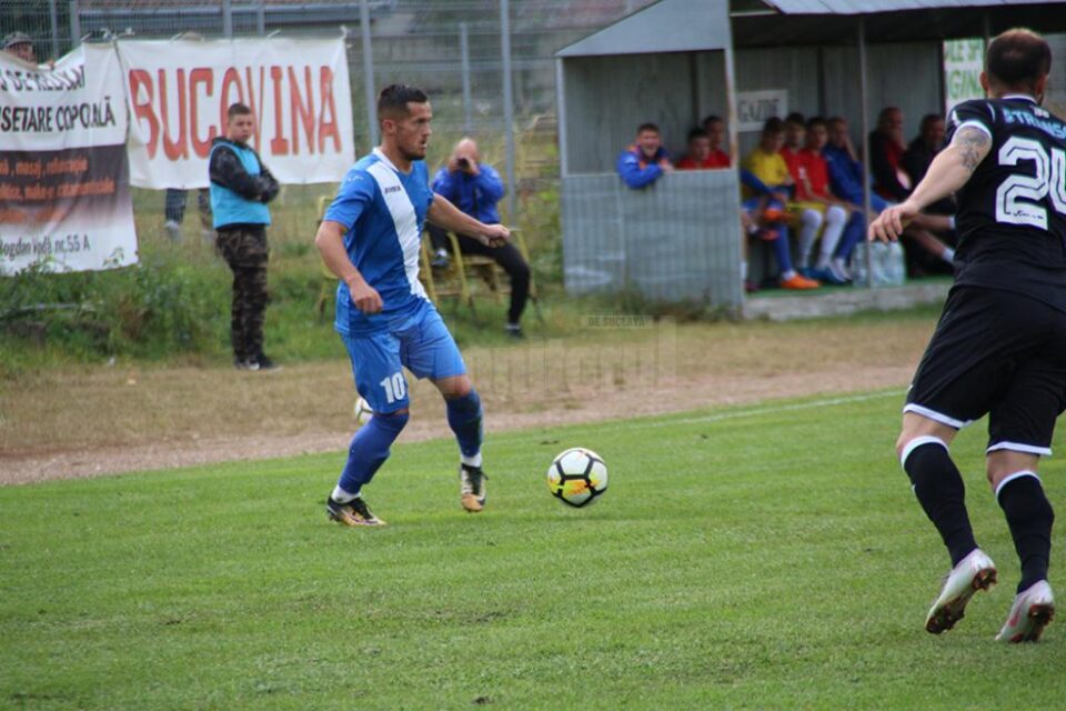 Radu Ungurianu a deschis scorul pentru Bucovina în meciul cu CSM Pașcani