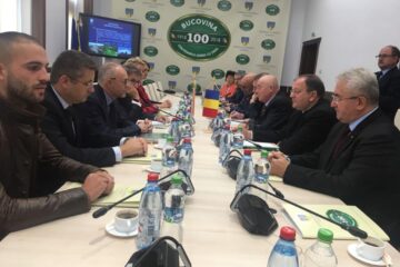 Gheorghe Flutur s-a întâlnit cu un grup de parlamentari din Austria