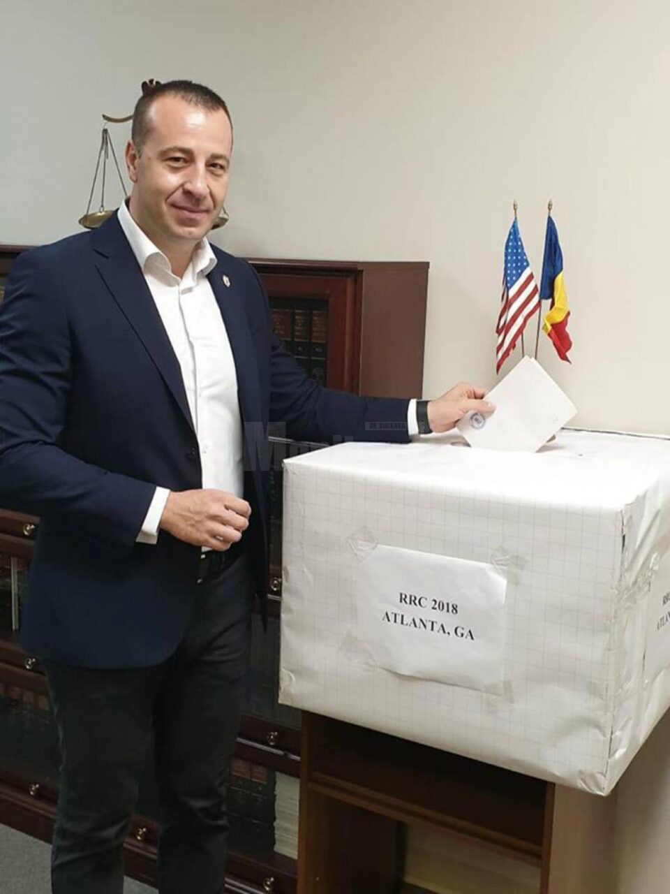 Viceprimarul Sucevei Lucian Harșovschi a votat la referendum din Statele Unite ale Americii