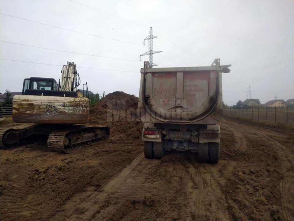 Constructorii au reînceput lucrările la șoseaua de centura a Sucevei