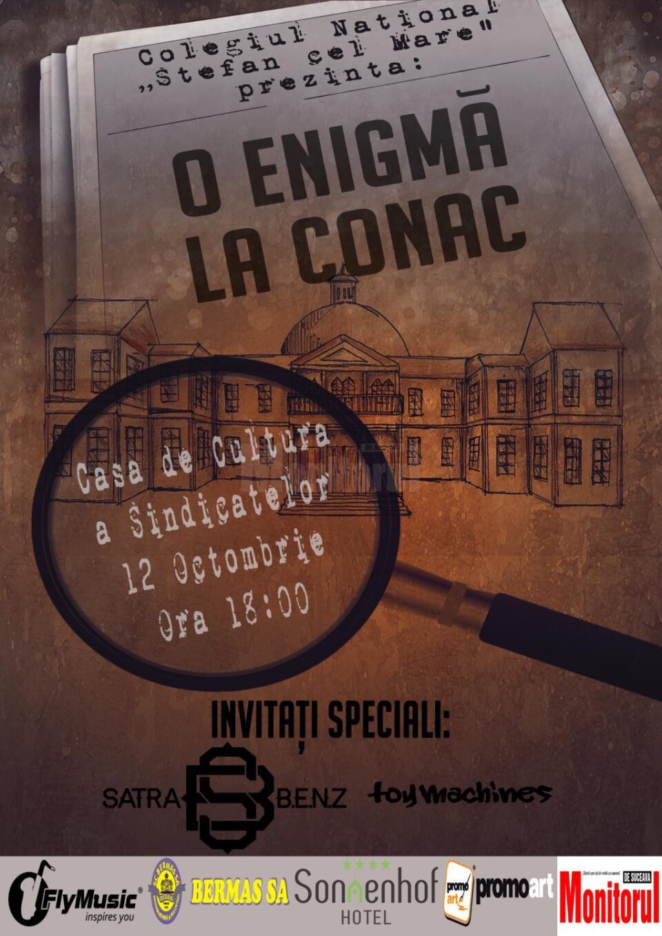 Șatra Benz și Toy Machines cântă la Balul Bobocilor de Colegiul „Ștefan cel Mare”