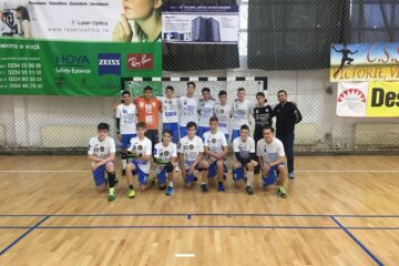 Echipa de juniori III CSU Suceava, antrenor Vasile Boca