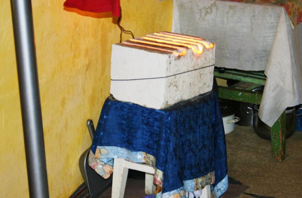 Sursă de încălzire electrică improvizată