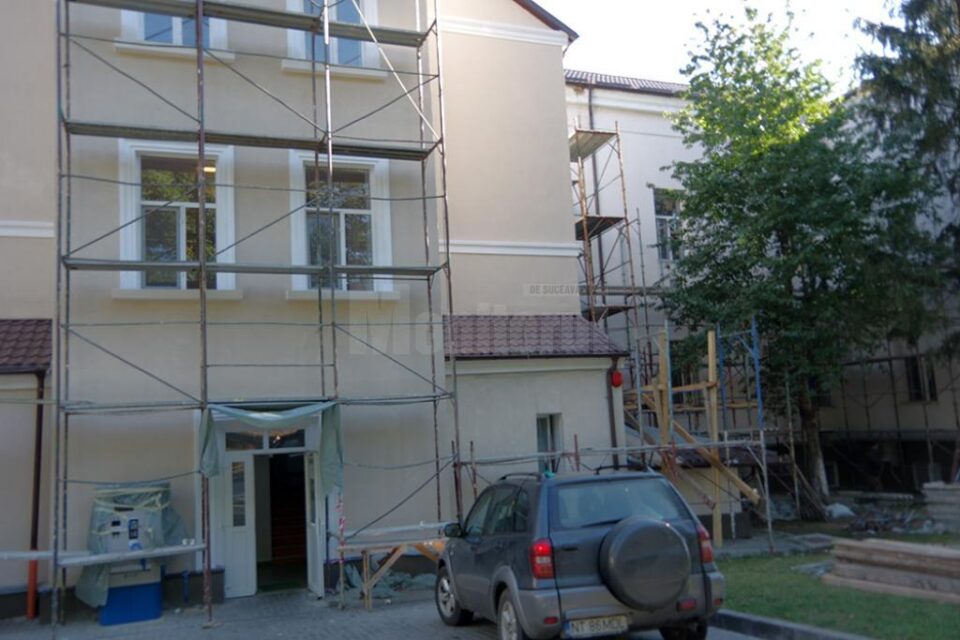 Pavilionul secției Pneumologie a Spitalului de Urgență Suceava