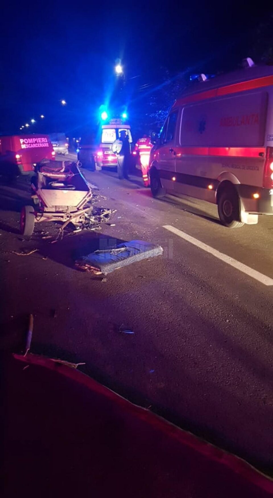 Accidentul s-a petrecut în localitatea Stamate, comuna Fântânele