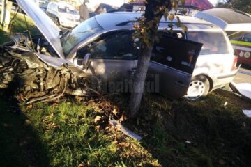 Grav accident de circulație în această dimineață la Vicovu de Sus