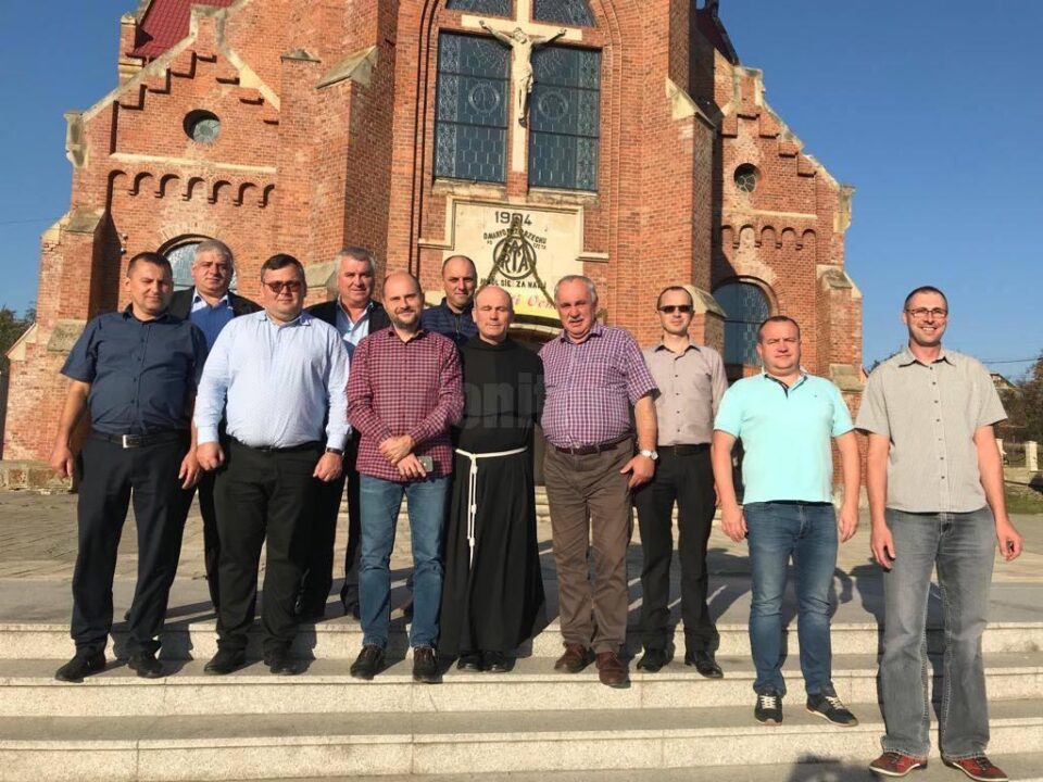 Delegație din Polonia, în vizită la Cajvana