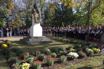 165 de ani de la nașterea compozitorului Ciprian Porumbescu și 85 de ani de la dezvelirea bustului său din Parcul central al municipiului Suceava