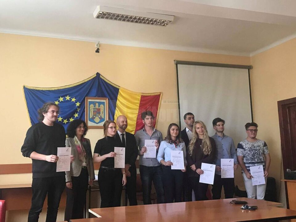 Diplome de atestare a competențelor în limba germană, înmânate elevilor Colegiului „Petru Rareș”