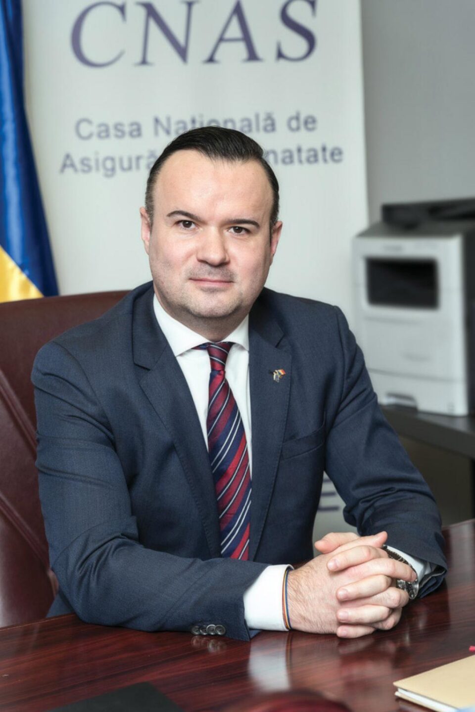 Președintele CNAS, Răzvan Vulcănescu. Foto: politicidesanatate.ro