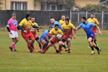 RC Gura Humorului a pierdut duelul cu liderul seriei, Știința Petroșani. Foto Dragos Pascaneanu