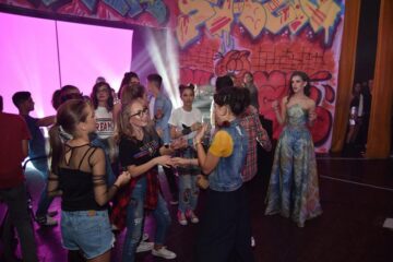 Iulia Badale și Rareș Silviu Carază, Miss și Mister Boboc la Liceul ,,Ion Luca” Vatra Dornei