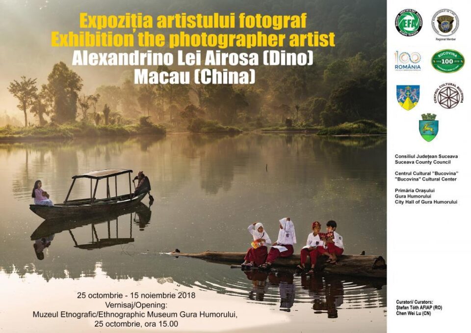 Expoziția artistului fotograf Alexandrino Lei Ariosa (Dino) din Macau (China)