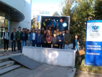 Proiectul intitulat “În spațiu este loc pentru toată lumea!” s-a desfășurat la Boroaia, Baia și Fălticeni