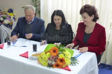 Colegiul de Informatică a încheiat marți un parteneriat cu Școala Gimnazială Grănicești și Primăria din comună