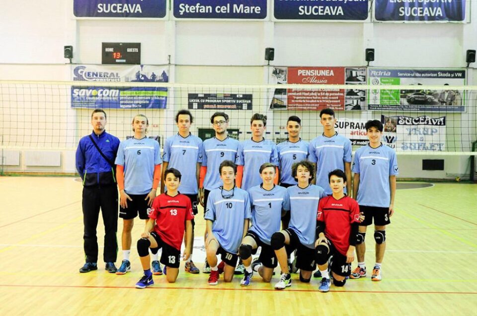 Echipa de volei juniori I LPS CSS Suceava, antrenor Tudor Orășanu