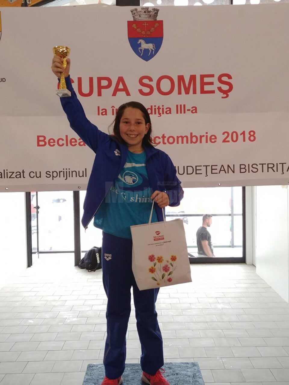 Paula Boleacu a fost cea mai buna sportivă la 11 ani