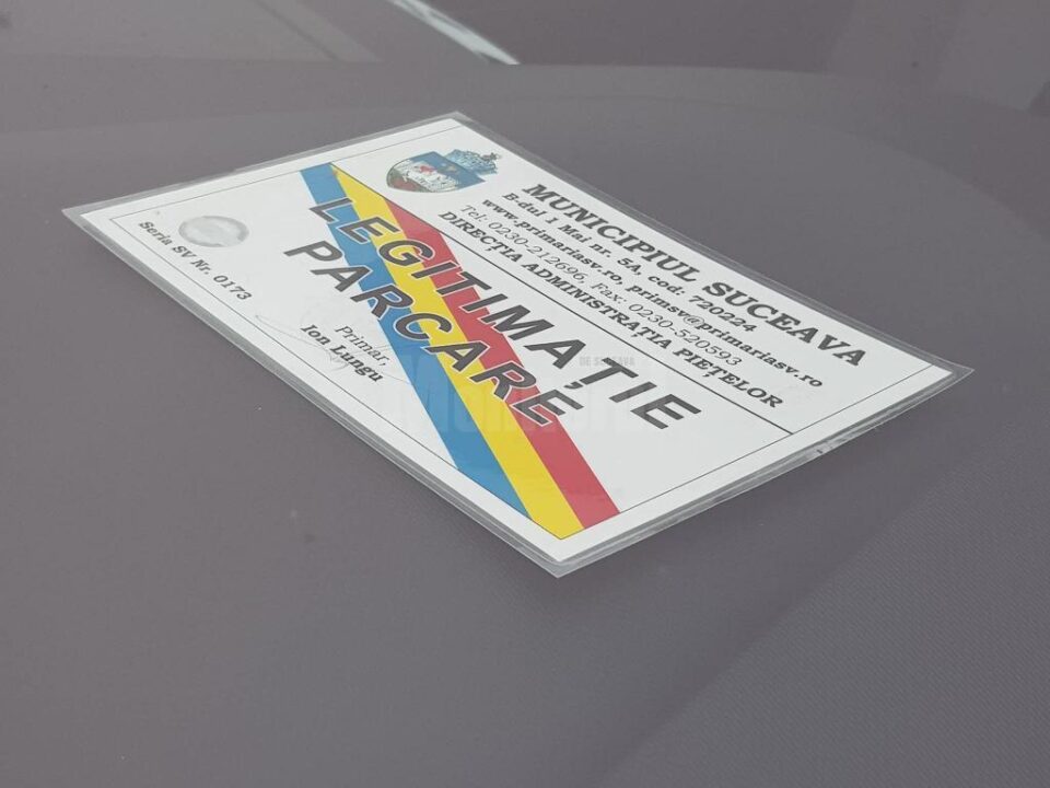Legitimațiile de parcare gratuită s-au înmulțit ca ciupercile după ploaie