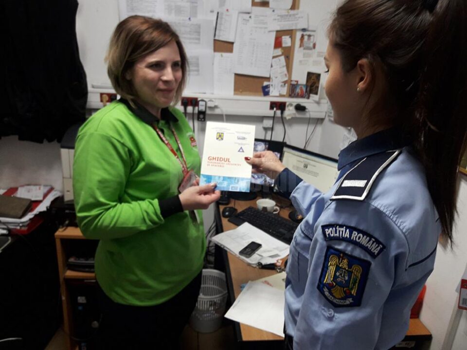 Au fost instruiți cu privire la modul de abordare a infractorilor voiajori administratorii și angajații benzinăriilor, angajații unităților bancare, ai sălilor de jocuri și ai unităților economice