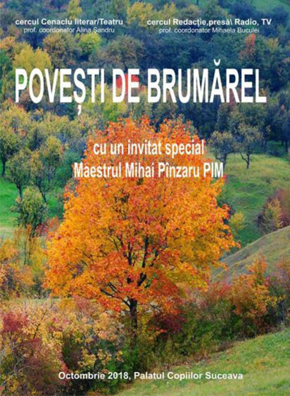 „Povești de brumărel”, cu elevii Palatului Copiilor Suceava și Mihai Pânzaru PIM