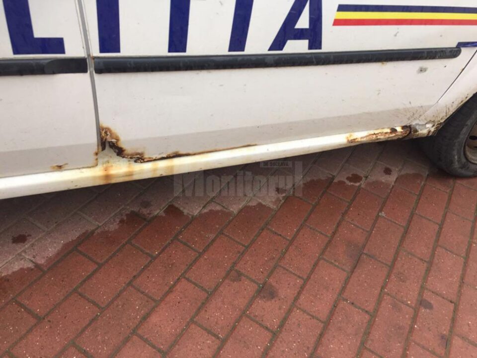 Multe dintre autoturismele Dacia Logan ale Poliției sunt într-o stare deplorabilă