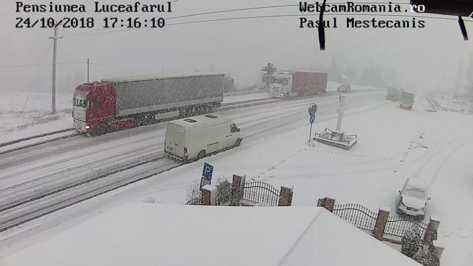 Iarna pe Mestecăniș