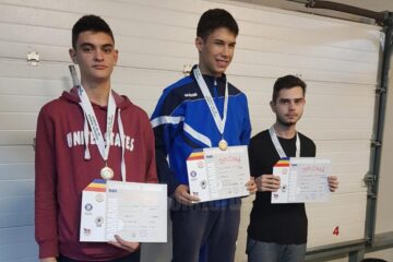 Eduard Nemțoc si Eduard Buliga au urcat pe podium în prima etapă a naționalelor de tir sportiv pușcă aer comprimat