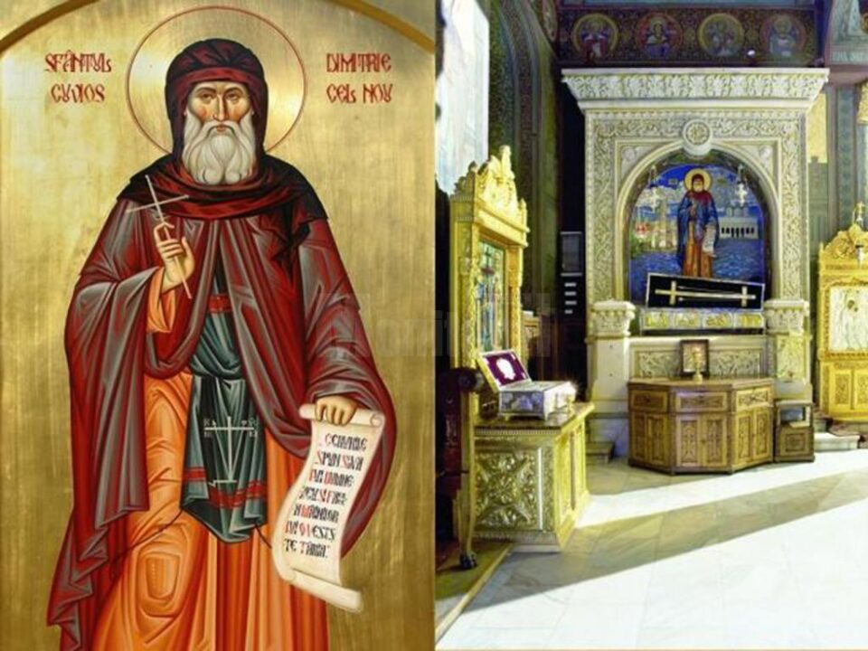 Viața Sfântului Cuvios Dimitrie cel Nou, Ocrotitorul Bucureștilor, ale cărui moaște sunt la Patriarhia Română Viața Sfântului Cuvios Dimitrie cel Nou, Ocrotitorul Bucureștilor, ale cărui moaște sunt la Patriarhia Română