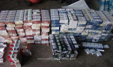 Țigări descoperite de lucrătorii din Punctul de Trecere a Frontierei Siret