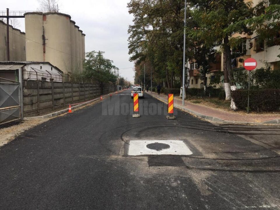 Reabilitare și introducere de sens unic pe strada Mircea Damaschin, în Burdujeni