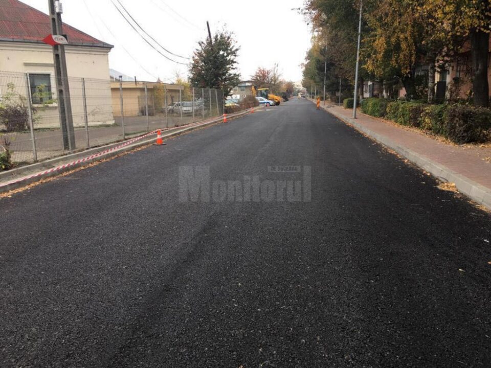 Reabilitare și introducere de sens unic pe strada Mircea Damaschin, în Burdujeni
