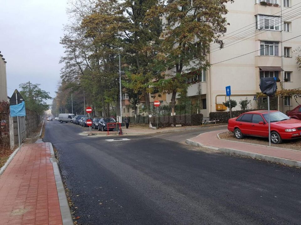 Reabilitare și introducere de sens unic pe strada Mircea Damaschin, în Burdujeni