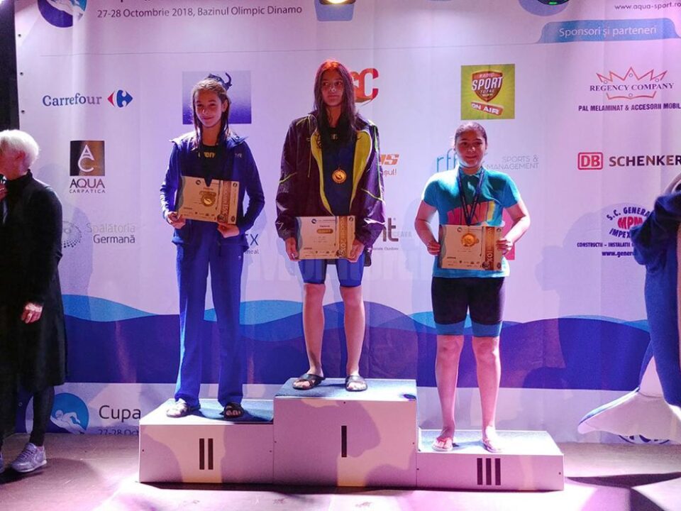 Ioana Ursu - locul I și Oana Sauciuc - locul II