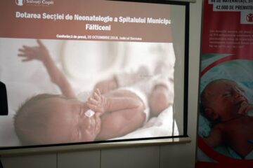 Maternitatea Fălticeni a primit două incubatoare de terapie intensivă de la Organizația Salvați Copiii