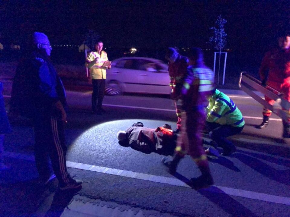 Biciclistul mort în accidentul de la Dumbrăveni a fost călcat de un vehicul