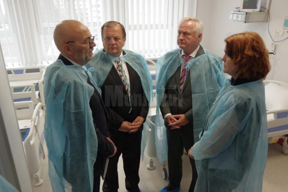 Cardiologia Spitalului de Urgență Suceava, extinsă și modernizată, a fost dată joi în folosință Cardiologia Spitalului de Urgență Suceava, extinsă și modernizată, a fost dată joi în folosință