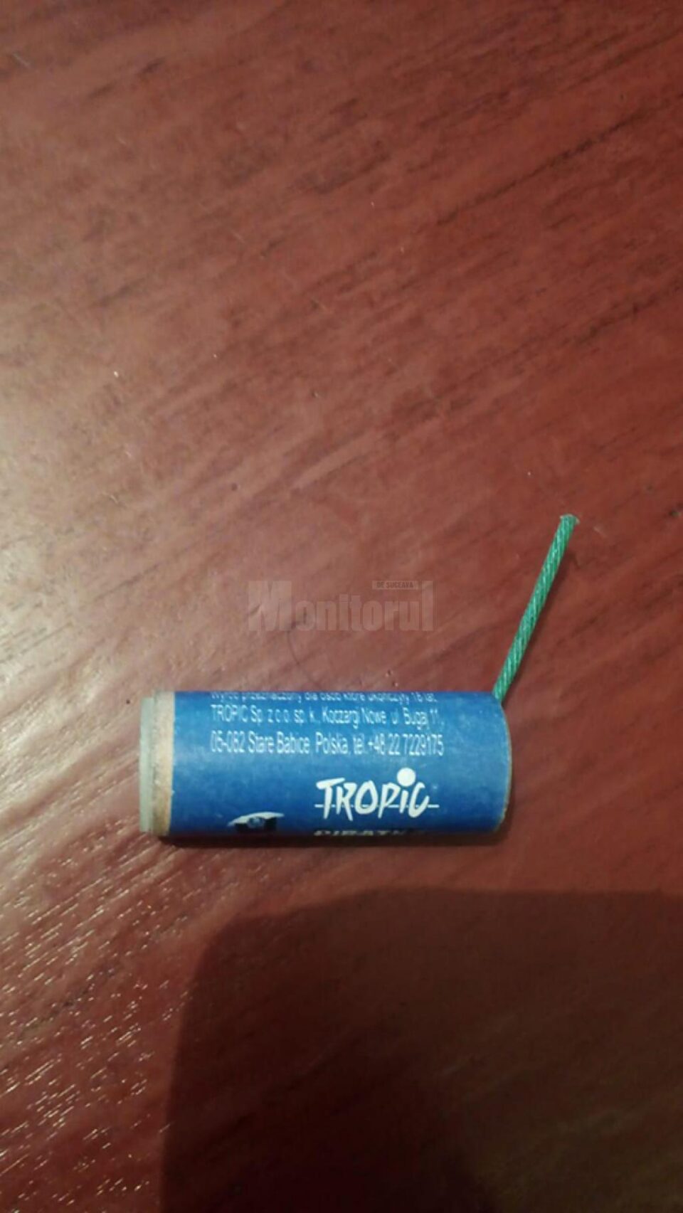 Materialele pirotehnice au fost confiscate