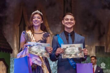 Anton Diana și Cosmin Gîtman - Miss și Mister Boboc ai Colegiului Național de Informatică „Spiru Haret”