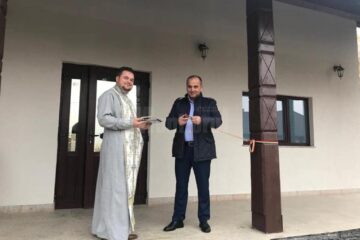 Primarul comunei Dărmănești, Dănuț Chidoveț, a inaugurat, recent, noul cămin cultural din satul Dănila