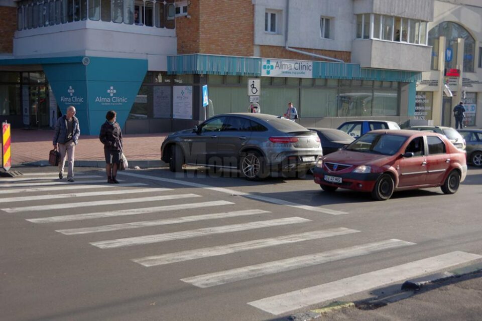 Trecerea de pietoni unde s-a produs accidentul