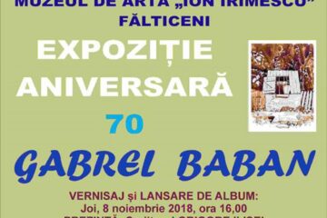 Expoziția aniversară ’70 Gabrel Baban