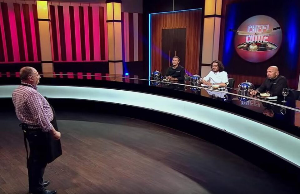 Fostul viceprimar din Broșteni, apariție de senzație la „Chefi la cuțite”